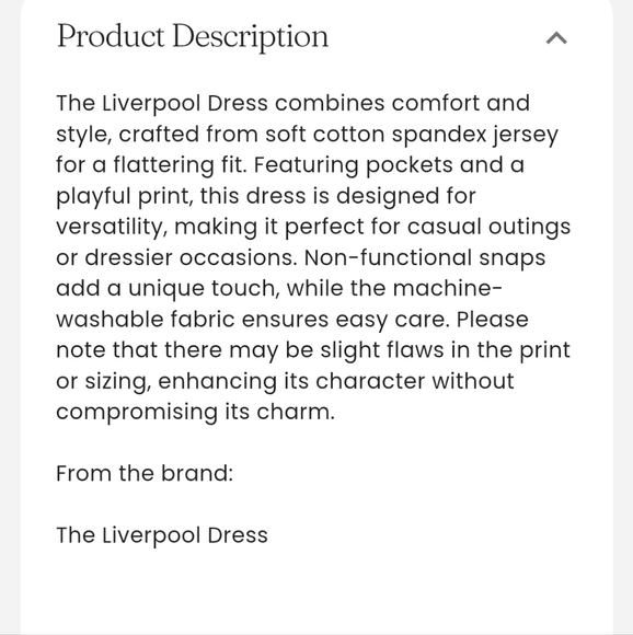 Luverpool Dress in Metro - Picture 5 of 7